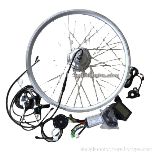 Xiongda YTW-03 Brushless Geared BLDC Electric Bicycle Wheel Hub Motor Kit